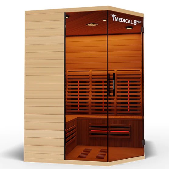 Medical 8 Plus V2 - Ultra Full Spectrum 6 Person Infrared Sauna