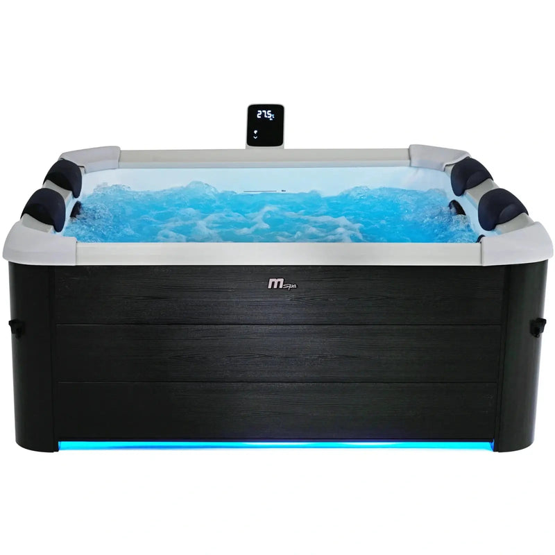 MSpa Frame Oslo Round 6 Person Inflatable Hot Tub Spa - F-OS063W