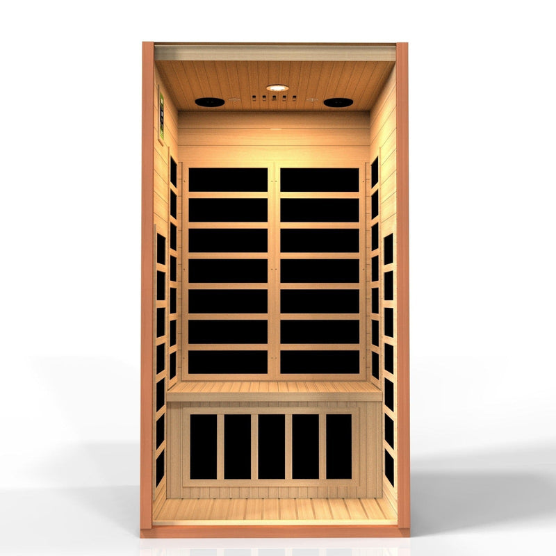 Dynamic Avila Elite 1-2-person Ultra Low EMF (Under 3MG) FAR Infrared Sauna