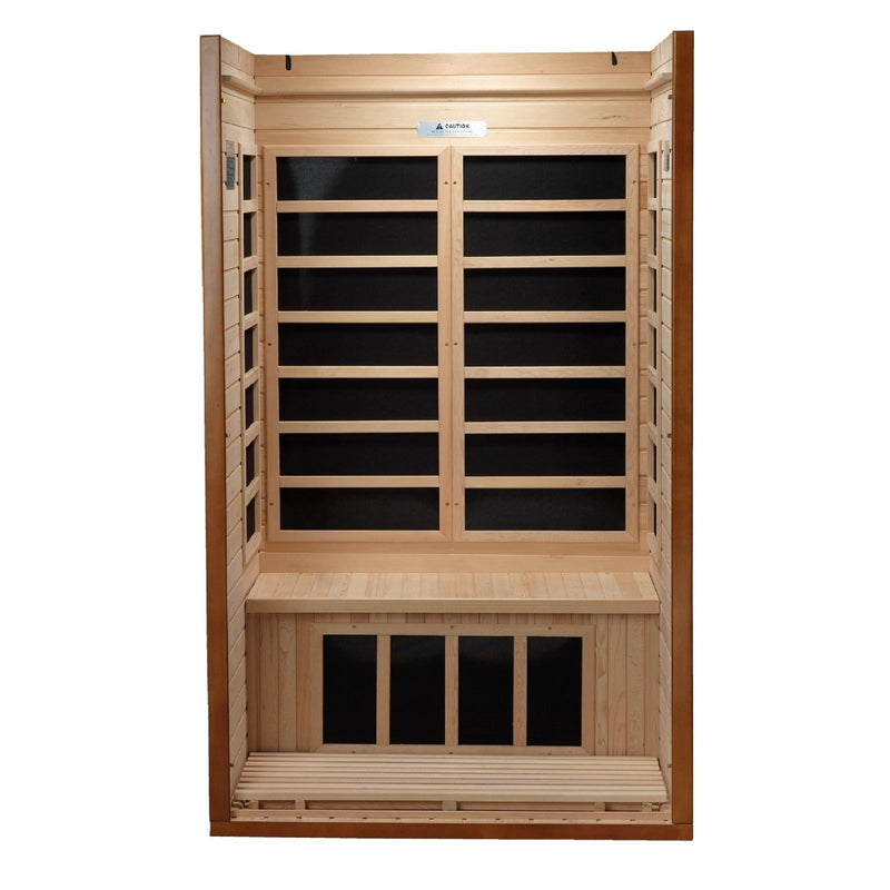 Dynamic Barcelona 1-2-person Low EMF (Under 8MG) FAR Infrared Sauna