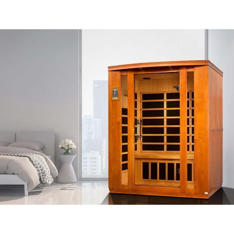 Dynamic Bellagio 3-person Low EMF (Under 8MG) FAR Infrared Sauna - DYN-6306-01