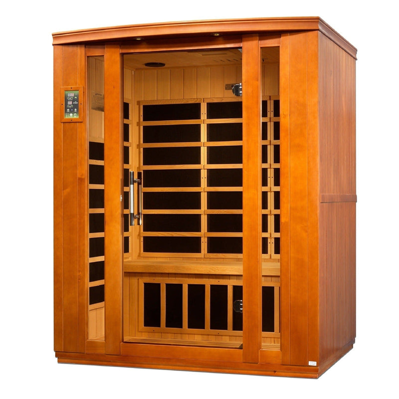 Dynamic Bellagio 3-person Low EMF (Under 8MG) FAR Infrared Sauna - DYN-6306-01