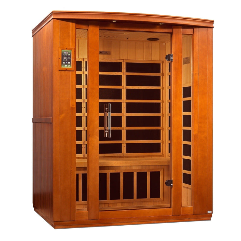 Dynamic Bellagio 3-person Low EMF (Under 8MG) FAR Infrared Sauna - DYN-6306-01