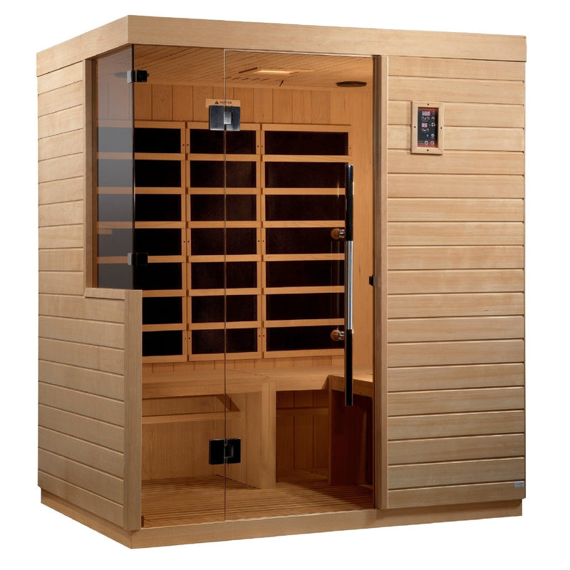 Dynamic Bilbao 3-person Ultra Low EMF (Under 3MG) FAR Infrared Sauna