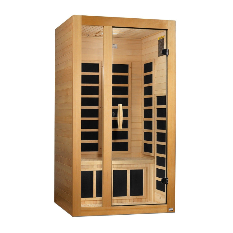 Dynamic Gracia 1-2-person Low EMF (Under 8MG) FAR Infrared Sauna - DYN‐6119‐01