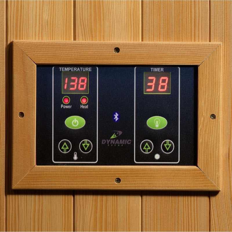 Dynamic Gracia 1-2-person Low EMF (Under 8MG) FAR Infrared Sauna - DYN‐6119‐01