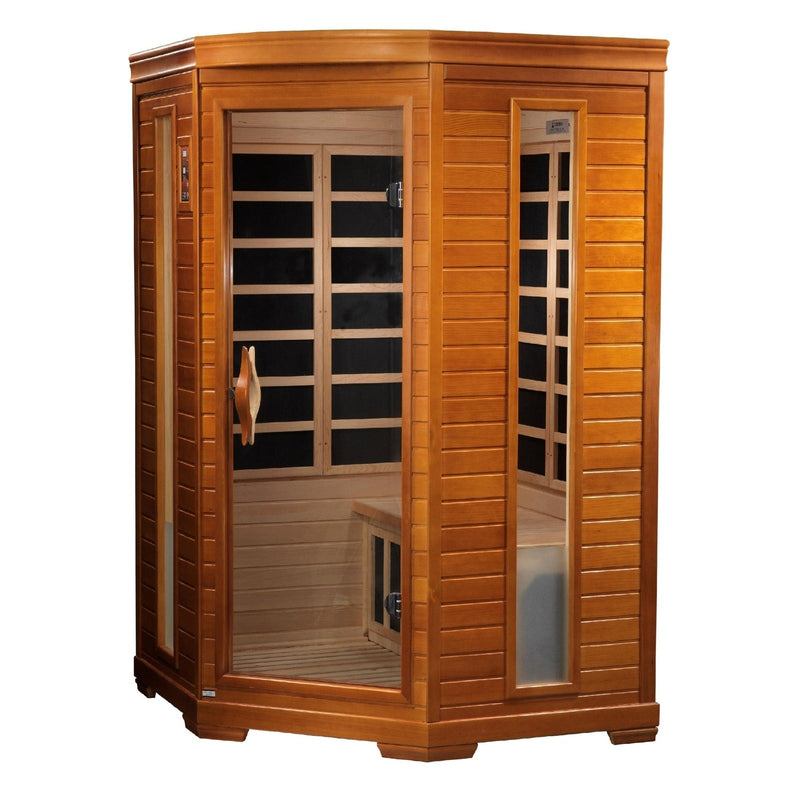 Dynamic Heming Elite 2-person Corner Ultra Low EMF (Under 3MG) FAR Infrared Sauna