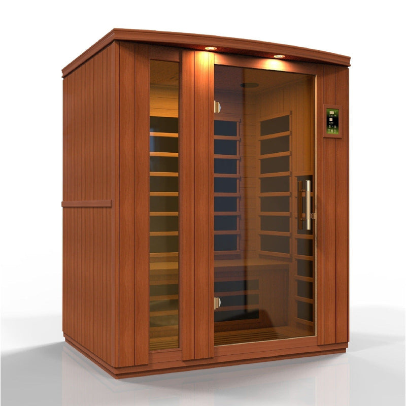 Dynamic Lugano 3-person Low EMF (Under 8MG) FAR Infrared Sauna