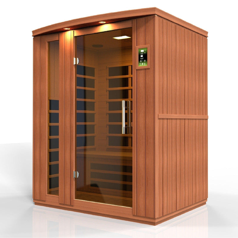 Dynamic Lugano 3-person Low EMF (Under 8MG) FAR Infrared Sauna