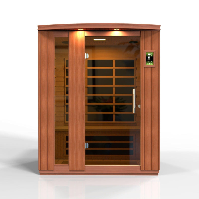 Dynamic Lugano 3-person Ultra Low EMF (Under 3MG) FAR Infrared Sauna