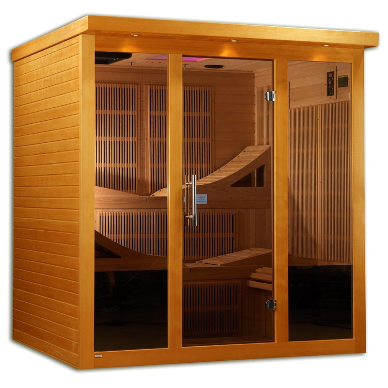 Dynamic Monaco 6-person Ultra Low EMF (Under 3MG) FAR Infrared Sauna