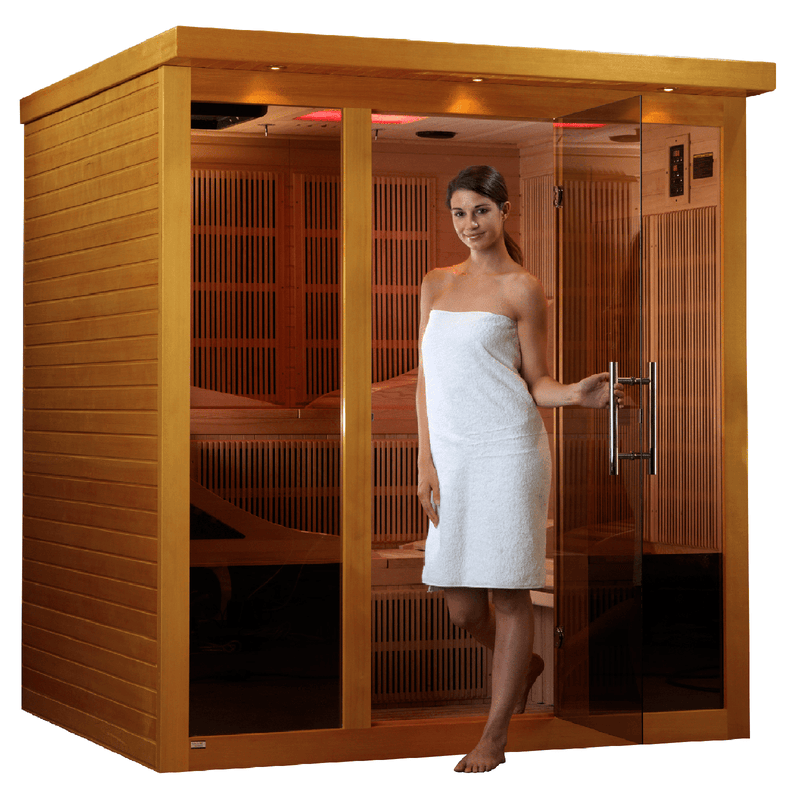 Dynamic Monaco 6-person Ultra Low EMF (Under 3MG) FAR Infrared Sauna