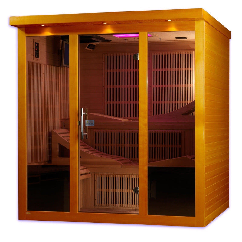 Dynamic Monaco 6-person Ultra Low EMF (Under 3MG) FAR Infrared Sauna