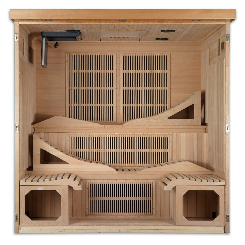 Dynamic Monaco 6-person Ultra Low EMF (Under 3MG) FAR Infrared Sauna