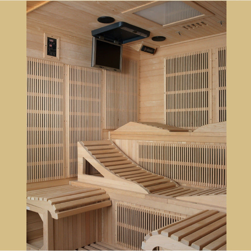 Dynamic Monaco 6-person Ultra Low EMF (Under 3MG) FAR Infrared Sauna