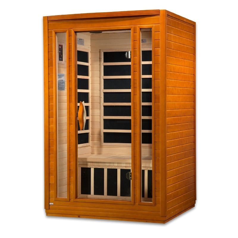 Dynamic San Marino 2-person Low EMF (Under 8MG) FAR Infrared Sauna - DYN-6206-01