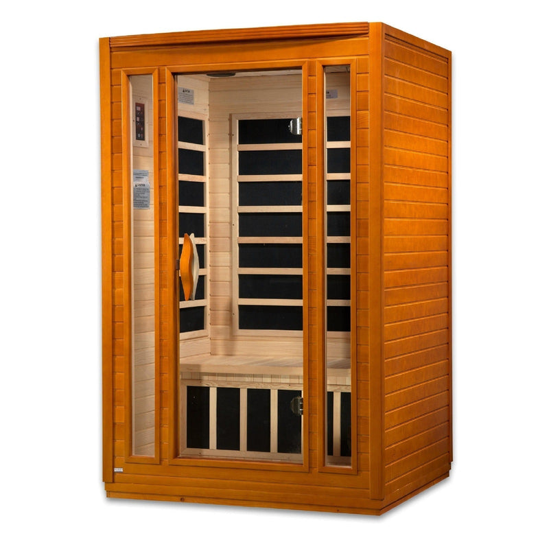 Dynamic San Marino Elite 2-person Ultra Low EMF (Under 3MG) FAR Infrared Sauna - DYN-6206-01 Elite