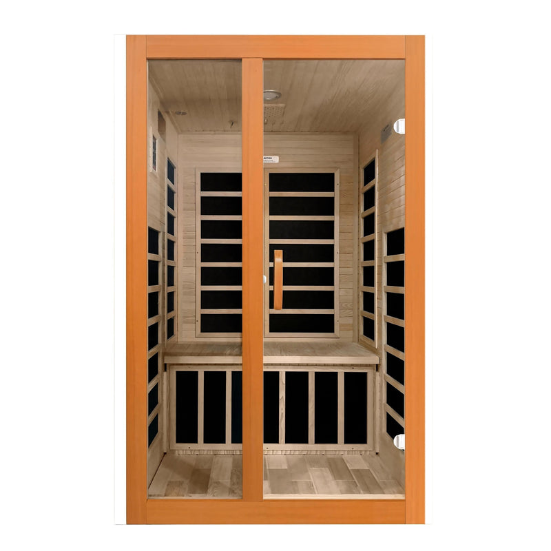 Dynamic Santiago Elite 2-person Ultra Low EMF (Under 3MG) FAR Infrared Sauna