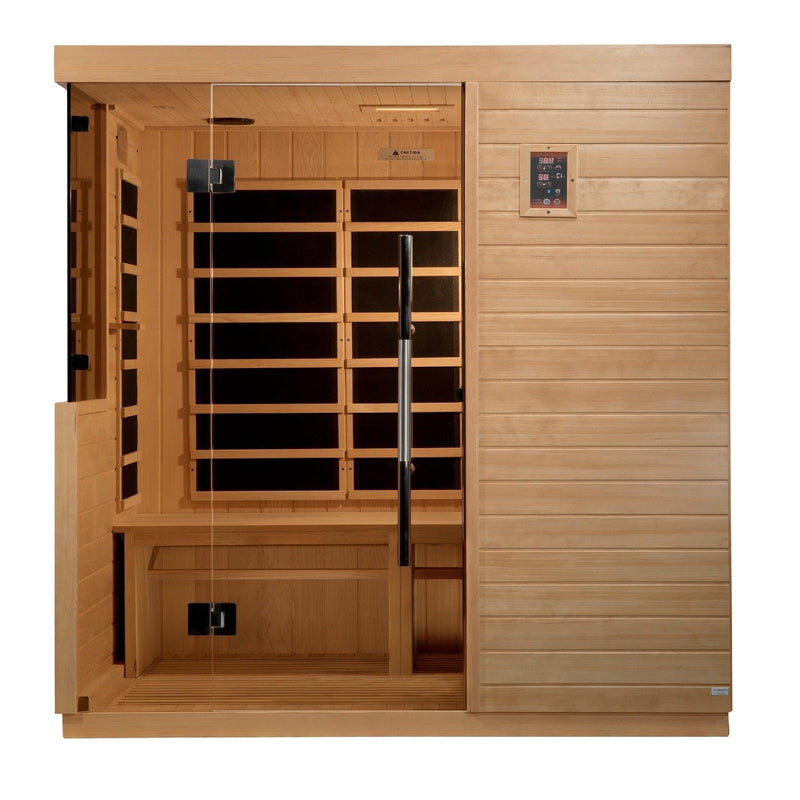 Dynamic Bilbao 3-person Ultra Low EMF (Under 3MG) FAR Infrared Sauna