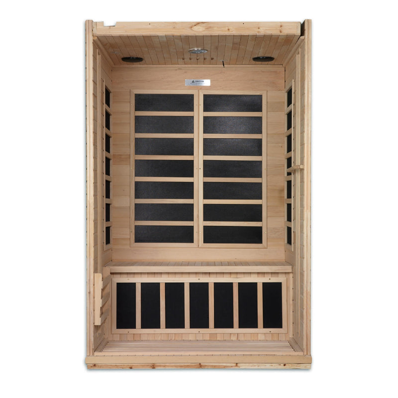 Dynamic Venice Elite 2-person Ultra Low EMF (Under 3MG) FAR Infrared Sauna - DYN-6210-01 Elite