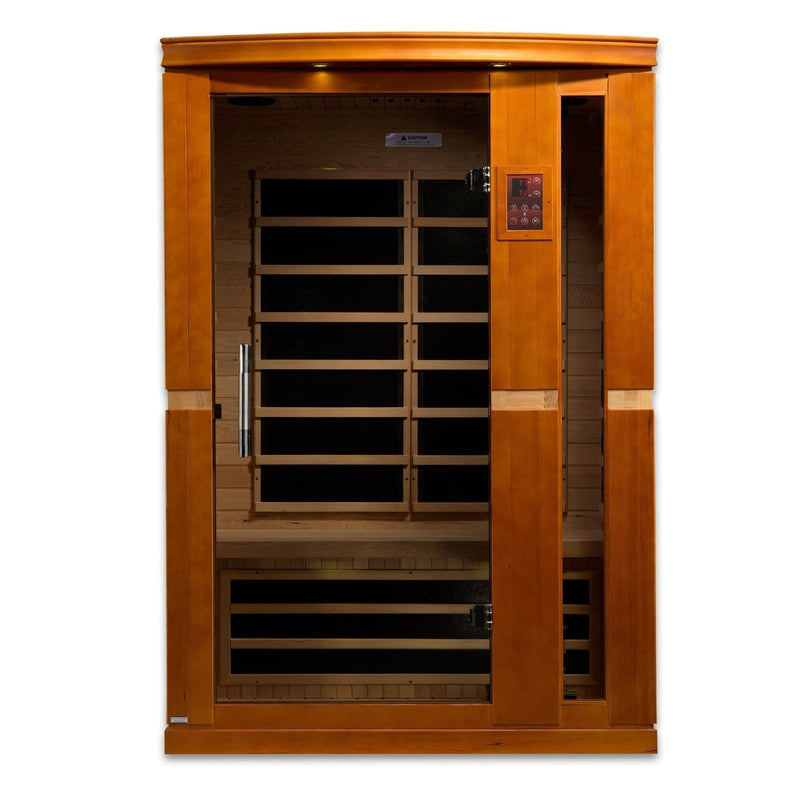 Dynamic Vittoria 2-person Low EMF (Under 8MG) FAR Infrared Sauna - DYN-6220-01