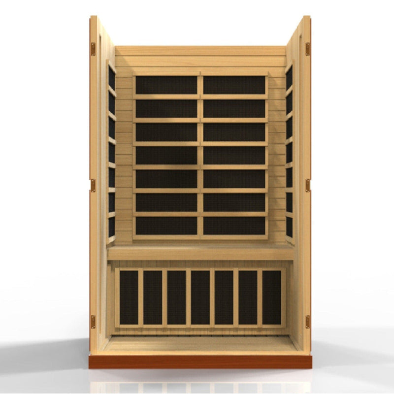 Dynamic Vittoria 2-person Low EMF (Under 8MG) FAR Infrared Sauna - DYN-6220-01