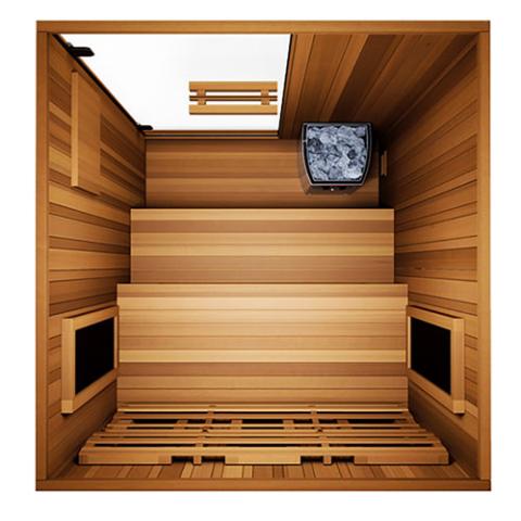 Finnmark Trinity Infrared & Steam Sauna | 2 Person -  FD-KN004