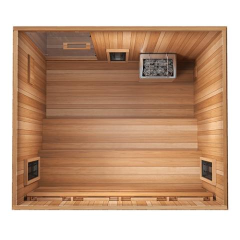 Finnmark Trinity XL Infrared &amp; Steam Sauna | 4 Person - FD-KN005