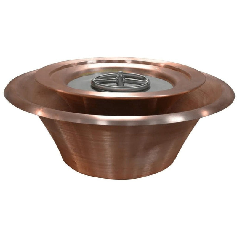 The Outdoor Plus OPT-FW360 Cazo Copper 360° Spill Round Fire and Water Bowl