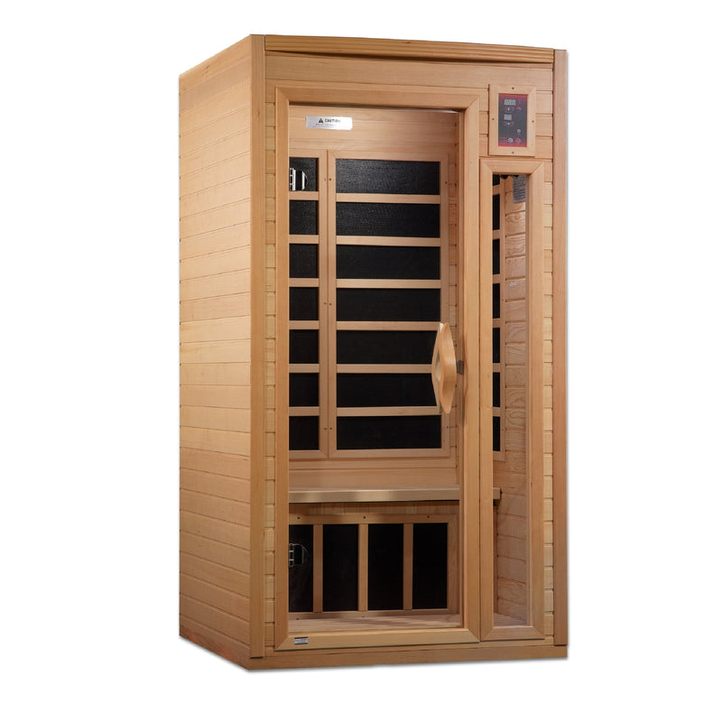 Golden Designs Geneva Elite 1-2-person PureTech™ Near Zero EMF (Under 2MG) FAR Infrared Sauna