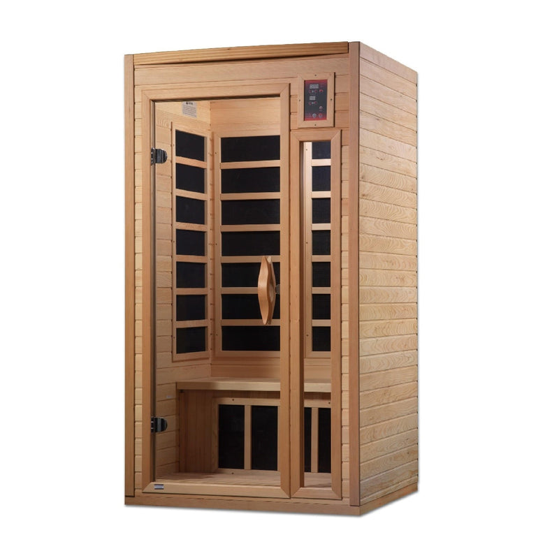 Golden Designs Geneva Elite 1-2-person PureTech™ Near Zero EMF (Under 2MG) FAR Infrared Sauna