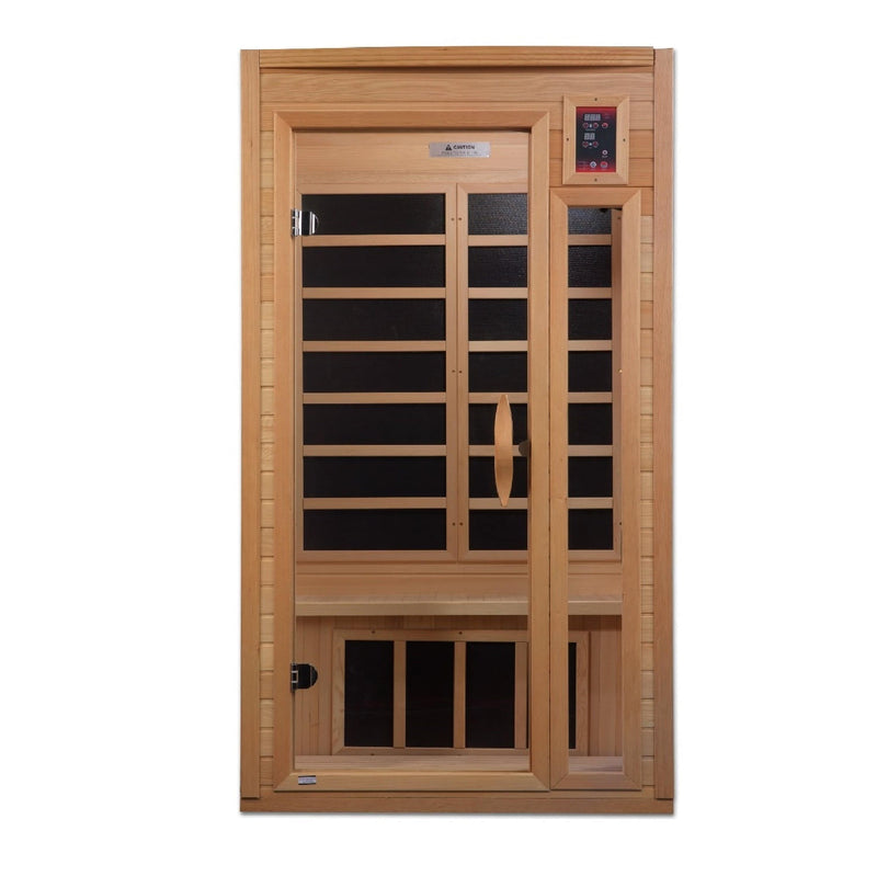 Golden Designs Geneva Elite 1-2-person PureTech™ Near Zero EMF (Under 2MG) FAR Infrared Sauna