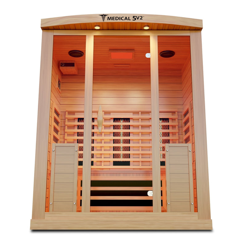 Medical Sauna - Medical 5 Version 2.0 3 Person Infrared Sauna