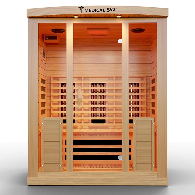 Medical Sauna - Medical 5 Version 2.0 3 Person Infrared Sauna