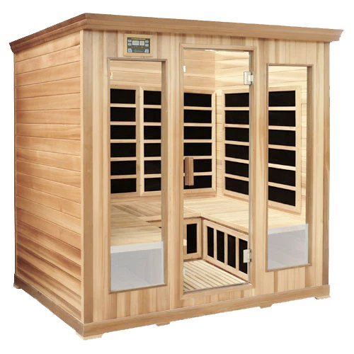 HealthSmart 4 Person FAR Infrared Sauna -  HS-400H