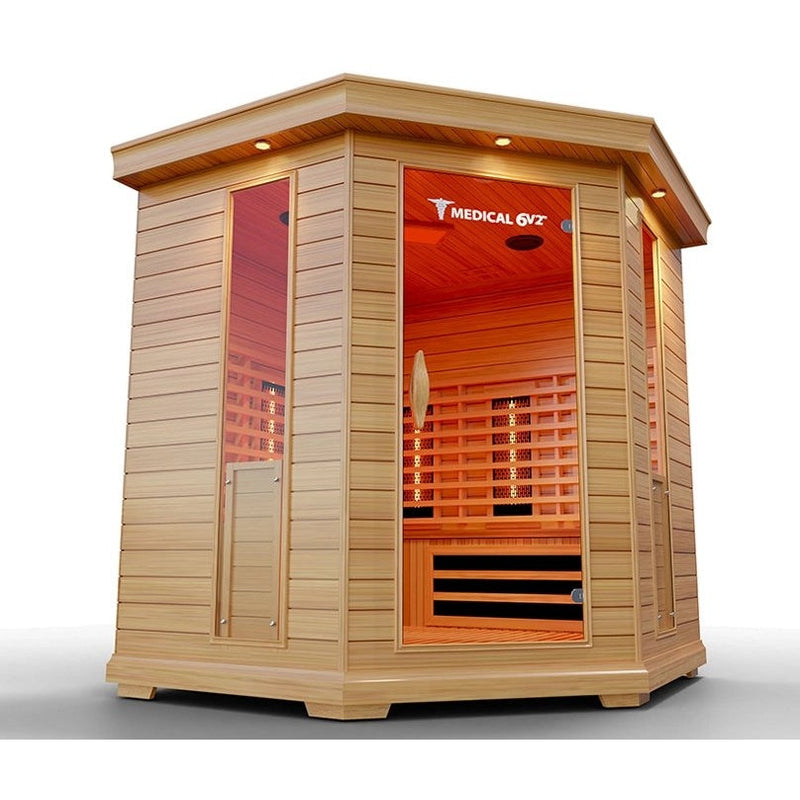 Medical Sauna - Medical 6 Version 2.0 4-6 Person Infrared Sauna