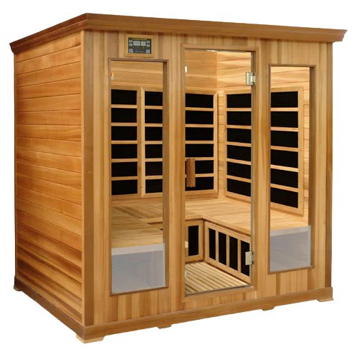 HealthSmart 4 Person FAR Infrared Sauna -  HS-400H