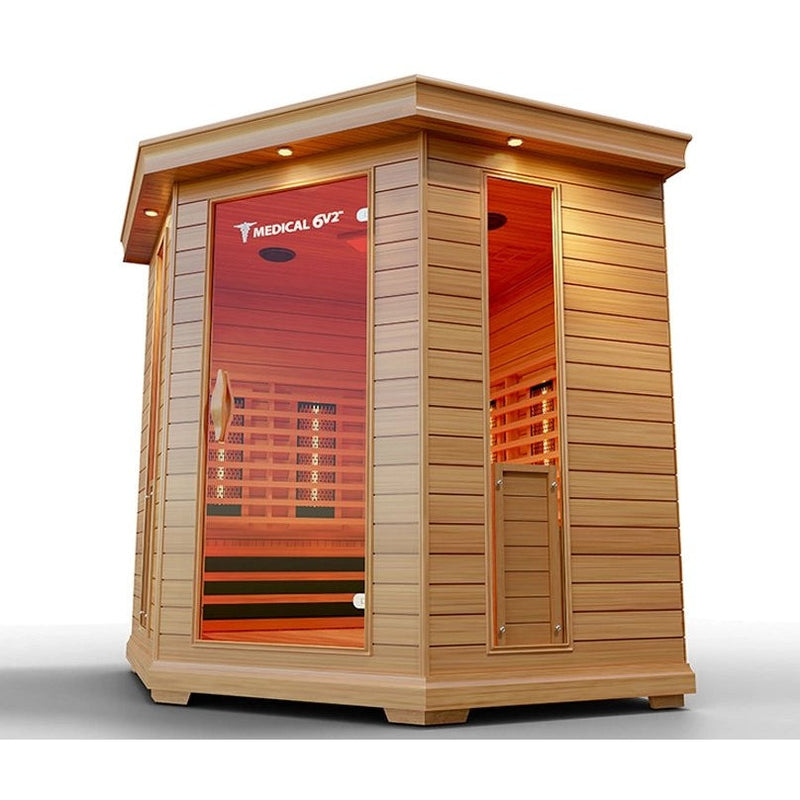 Medical Sauna - Medical 6 Version 2.0 4-6 Person Infrared Sauna