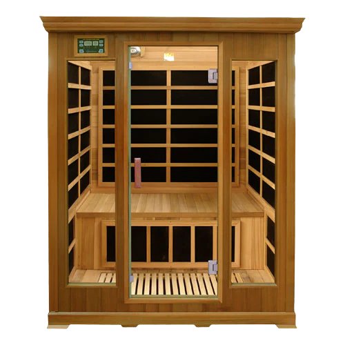 HealthSmart 3 Person FAR Infrared Sauna - HS-300H