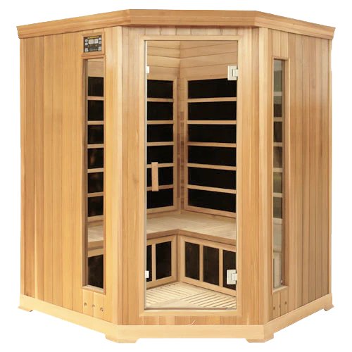 HealthSmart 4 Person Corner FAR Infrared Sauna - HS-450H