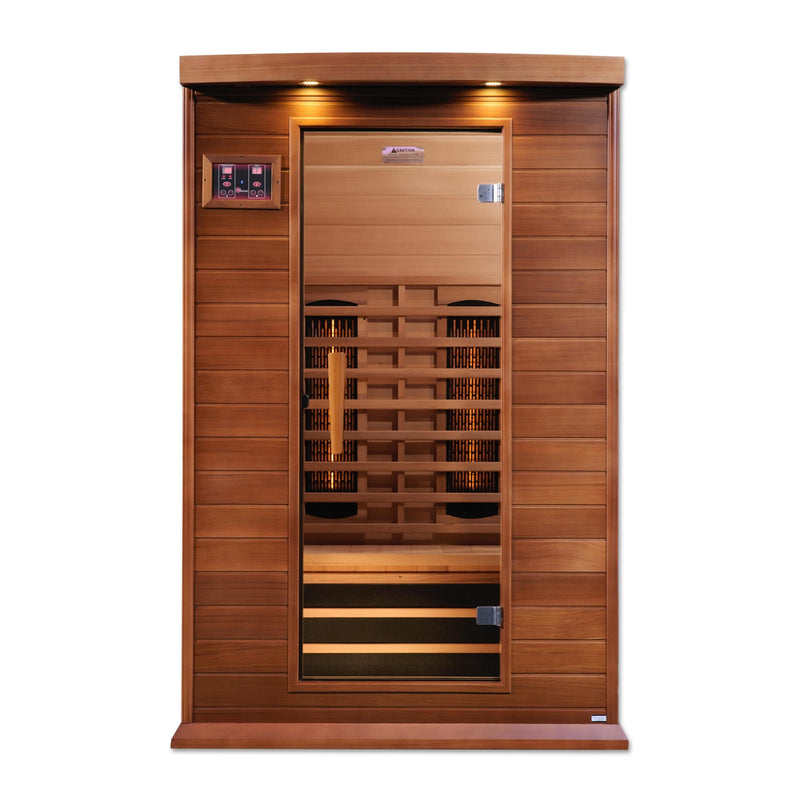 Maxxus 2-Person Full Spectrum Near Zero EMF (Under 2MG) Infrared Sauna (Red Cedar) - MX-M206-01-FS CED