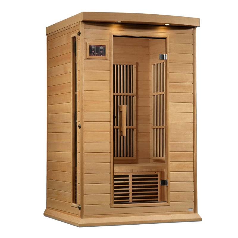 Maxxus 2-Person Low EMF (Under 8MG) FAR Infrared Sauna (Canadian Hemlock) - MX-K206-01