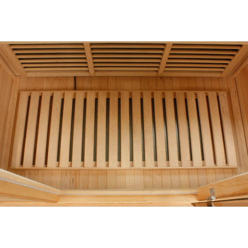 Maxxus 2-Person Near Zero EMF (Under 2MG) FAR Infrared Sauna (Canadian Hemlock) - MX-K206-01-ZF