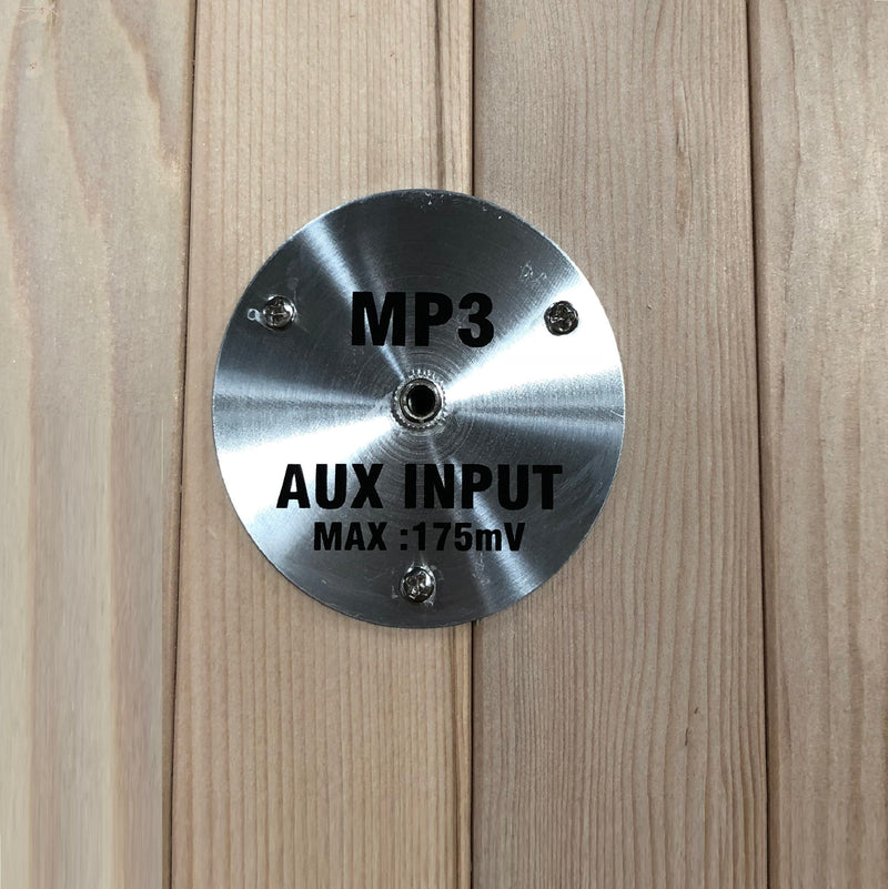 Maxxus Alpine 3-Person Low EMF (Under 8MG) FAR Infrared Sauna (Canadian Hemlock) -MX-J306-02S