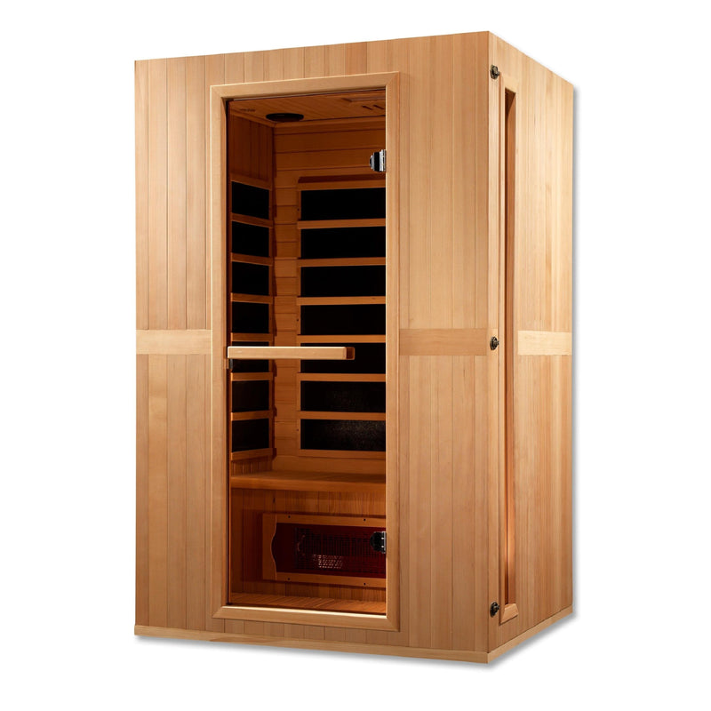 Maxxus Serenity 2-Person Low EMF (Under 8MG) FAR Infrared Sauna (Canadian Hemlock) - MX-LS2-01