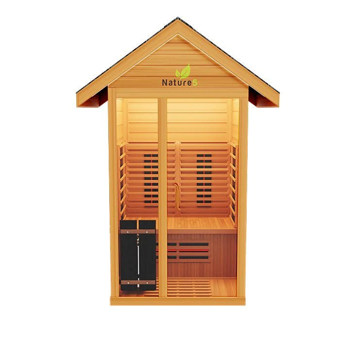 Medical Sauna Nature 5 Sauna - 2 Person Outdoor Infrared Sauna