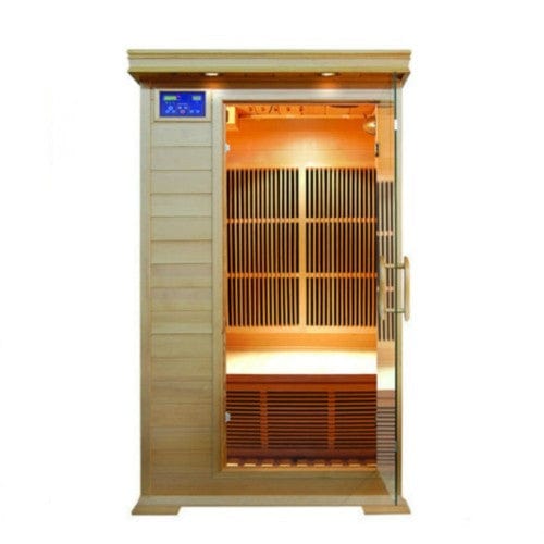 SunRay Barrett Low EMF Indoor 1-2 Person Far Infrared Sauna - HL100K2