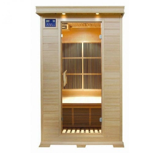 SunRay Evansport Indoor 2 Person Far Infrared Sauna with Ceramic Heater - HL200C