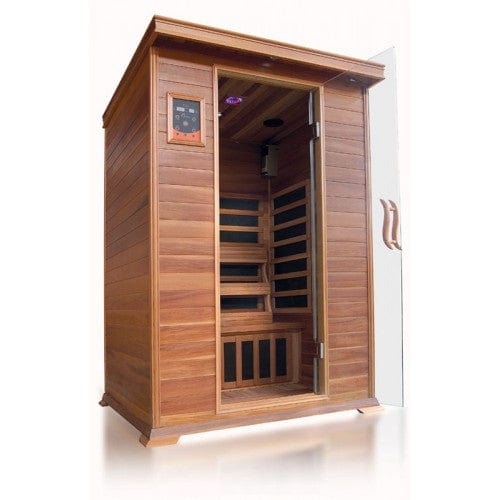 SunRay Sierra 2 Person Far Infrared Sauna with Carbon Heater - HL200K