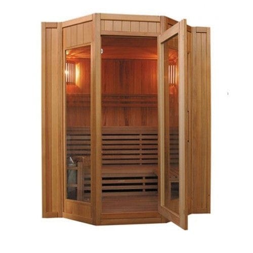 SunRay Tiburon Harvia Indoor 4 Person Traditional Steam Sauna - HL400SN